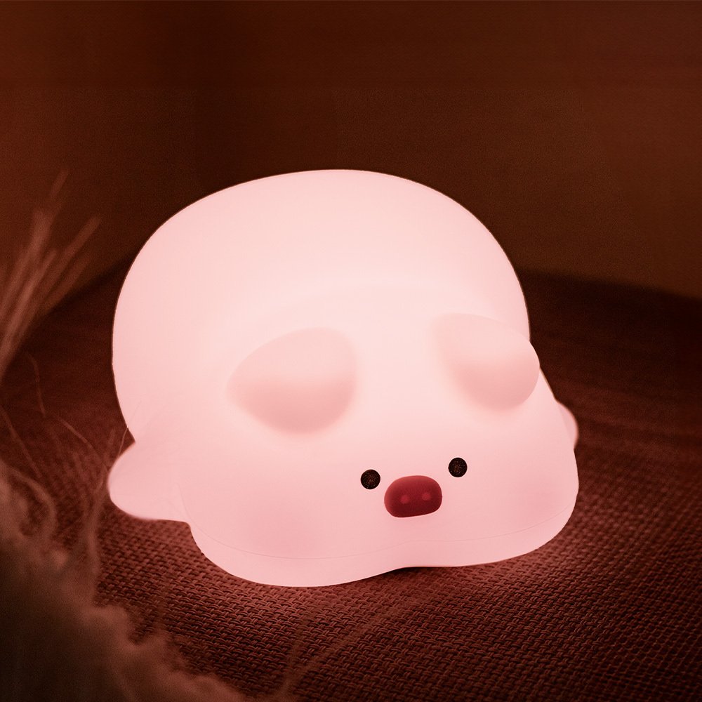 Forever Light lampa LED nakts Sleepy PIG FNL-09