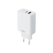Maxlife lādētājs MXTC-10-20AC PD QC 1x USB-C 1x USB 20W, balts