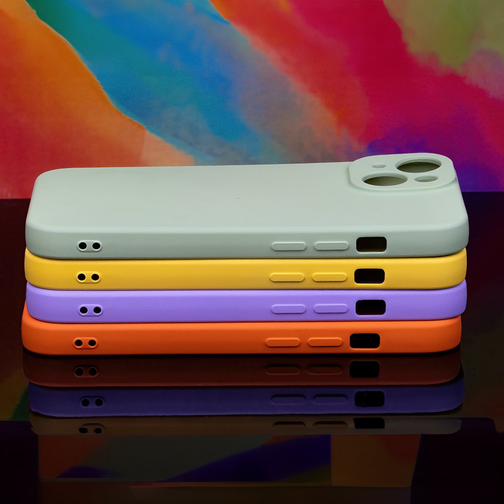 Silikona vāciņš Xiaomi Redmi 13c 5G, dzeltens