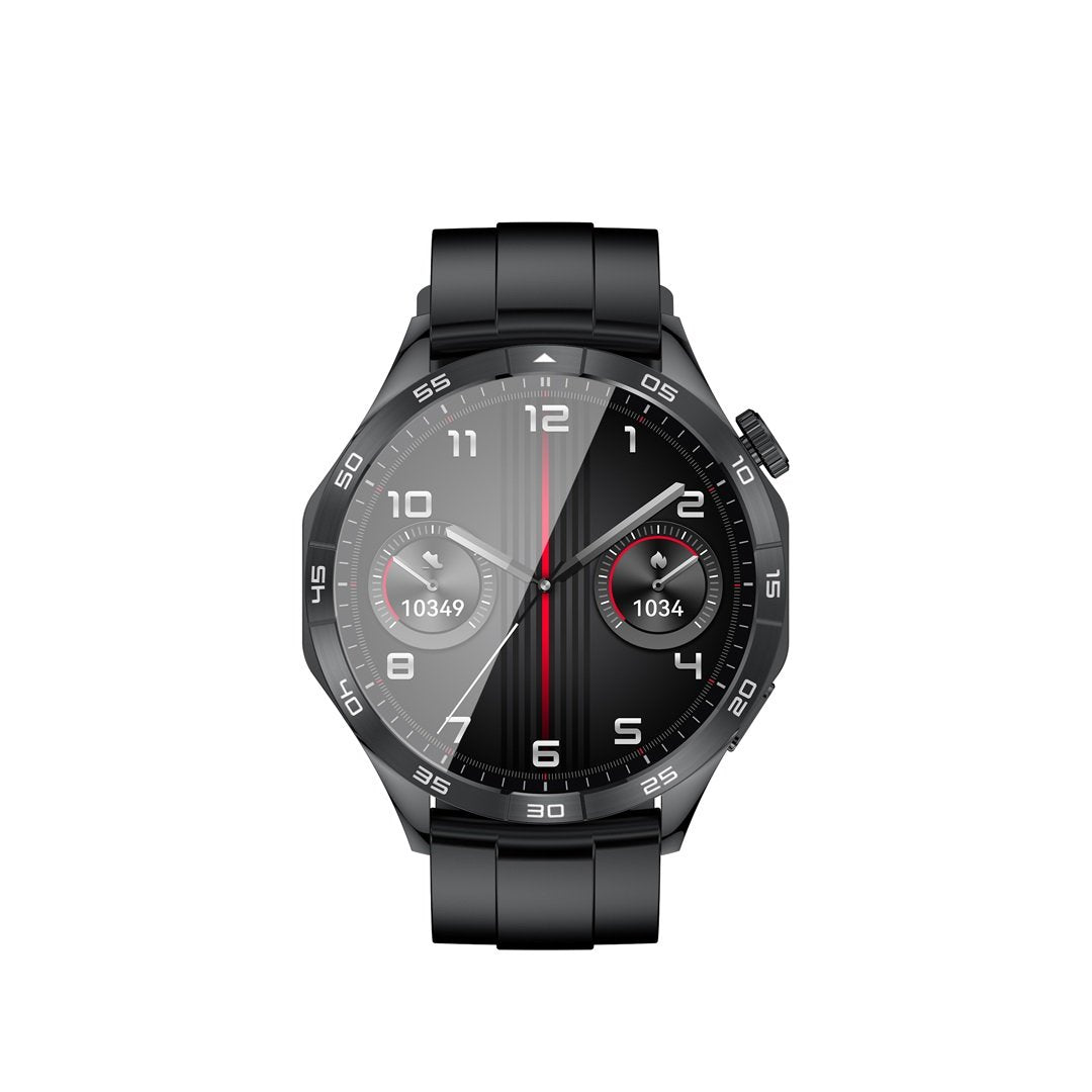 XO viedpulkstenis Watch 4 Amoled, melns