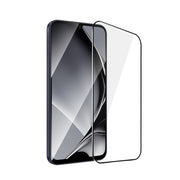 Rūdīta stikla metāla rāmis Samsung Galaxy A24 4G / A25 5G melnam rāmim