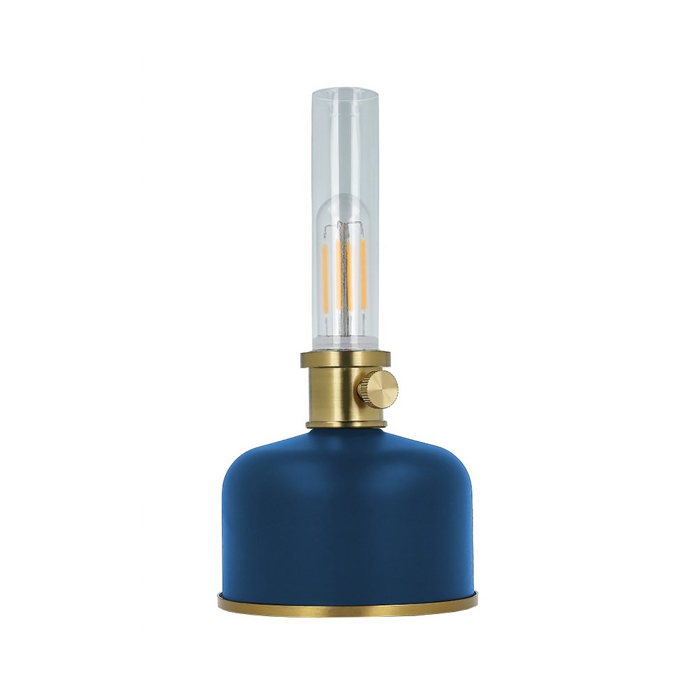 Forever Light Retro petrolejas LED lampa FLR-35, zila