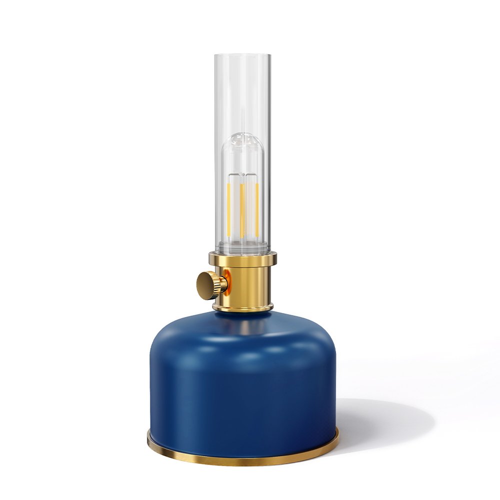 Forever Light Retro petrolejas LED lampa FLR-35, zila