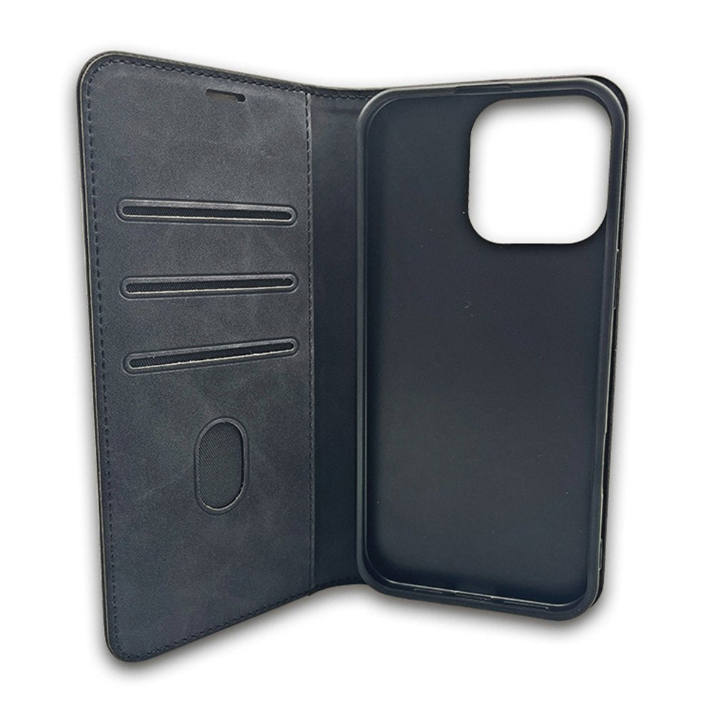 Smart Suede maciņš Samsung Galaxy A57 5G, melns
