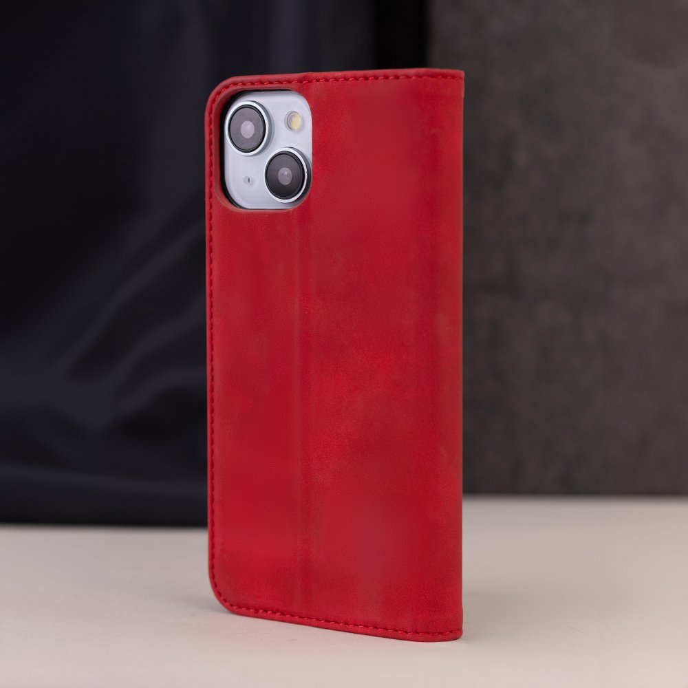 „Smart Suede“ apvalks „Google Pixel 11 Pro XL“ sarkans