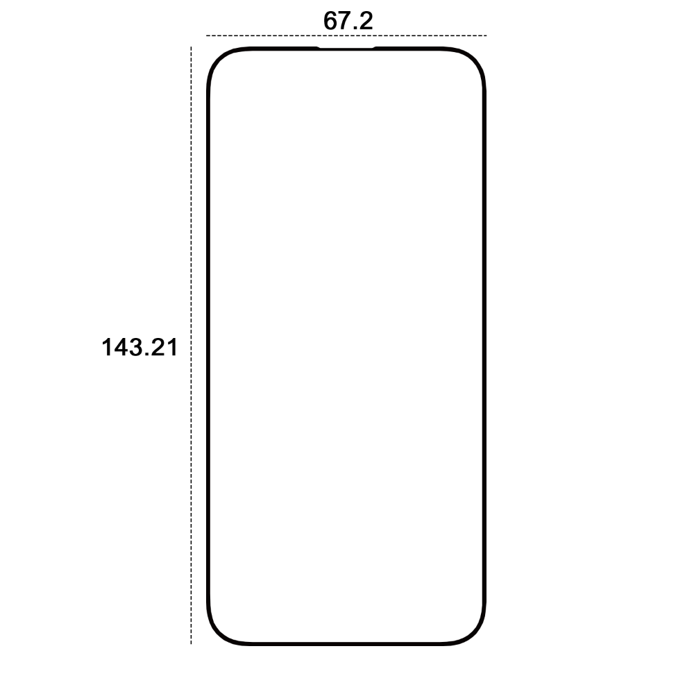 Etteri aizsargstikls 9D iPhone 15 Pro 6,1"
