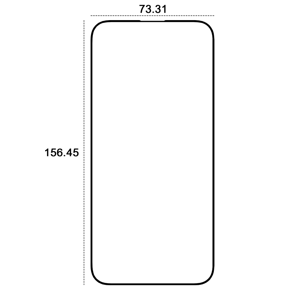 Etteri aizsargstikls 9D iPhone 15 Pro Max 6,7"