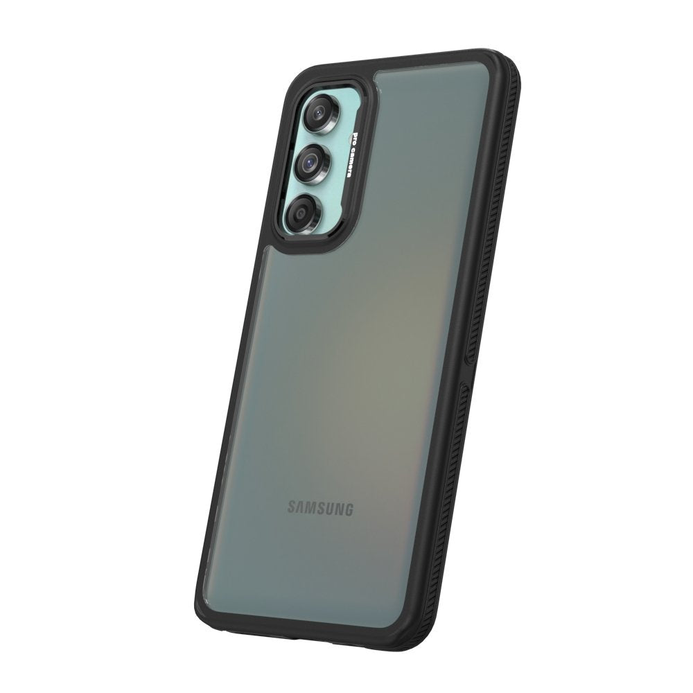 Kristāla melns vāciņš Samsung Galaxy M55 5G, melns