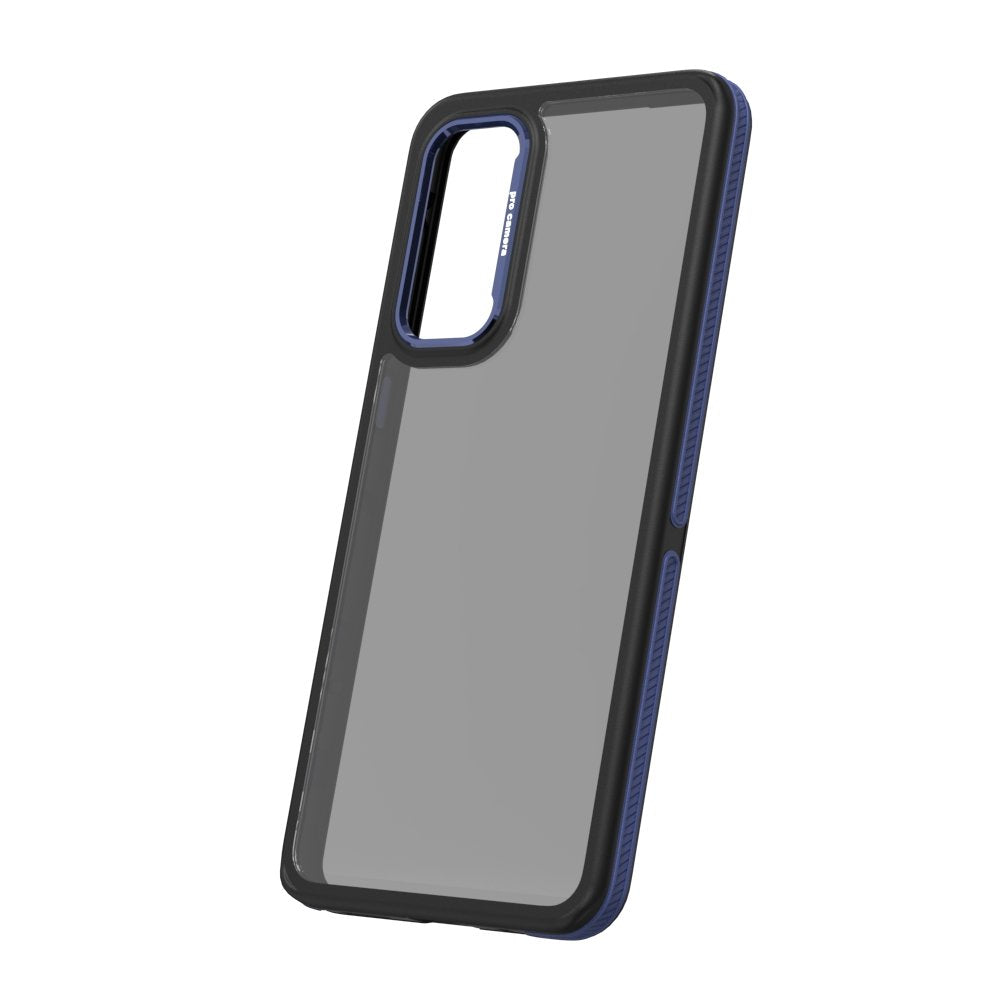 Kristāla melns vāciņš Samsung Galaxy M55 5G, zils