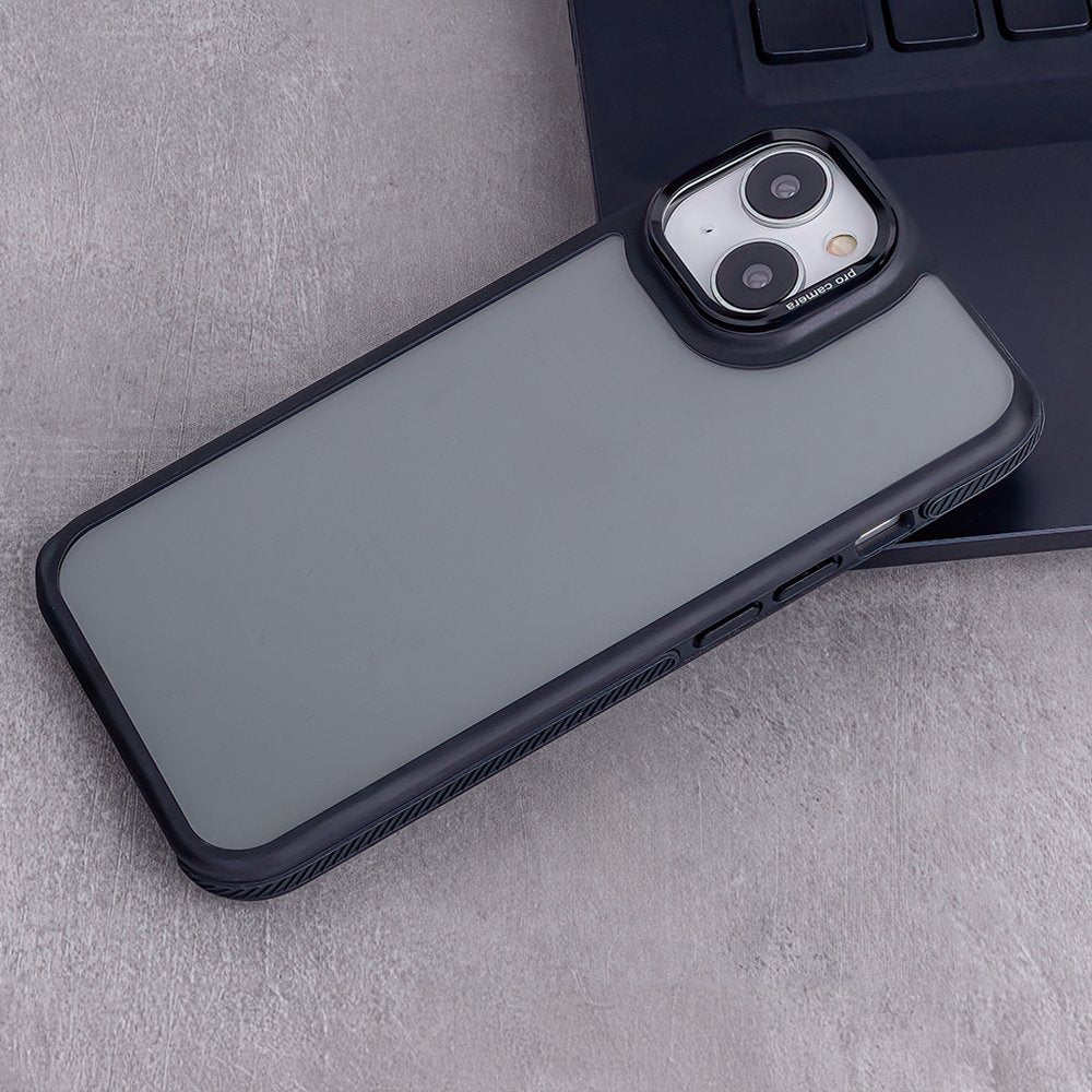 Kristāla melns vāciņš Xiaomi Redmi Note 14 5G (Global), melns