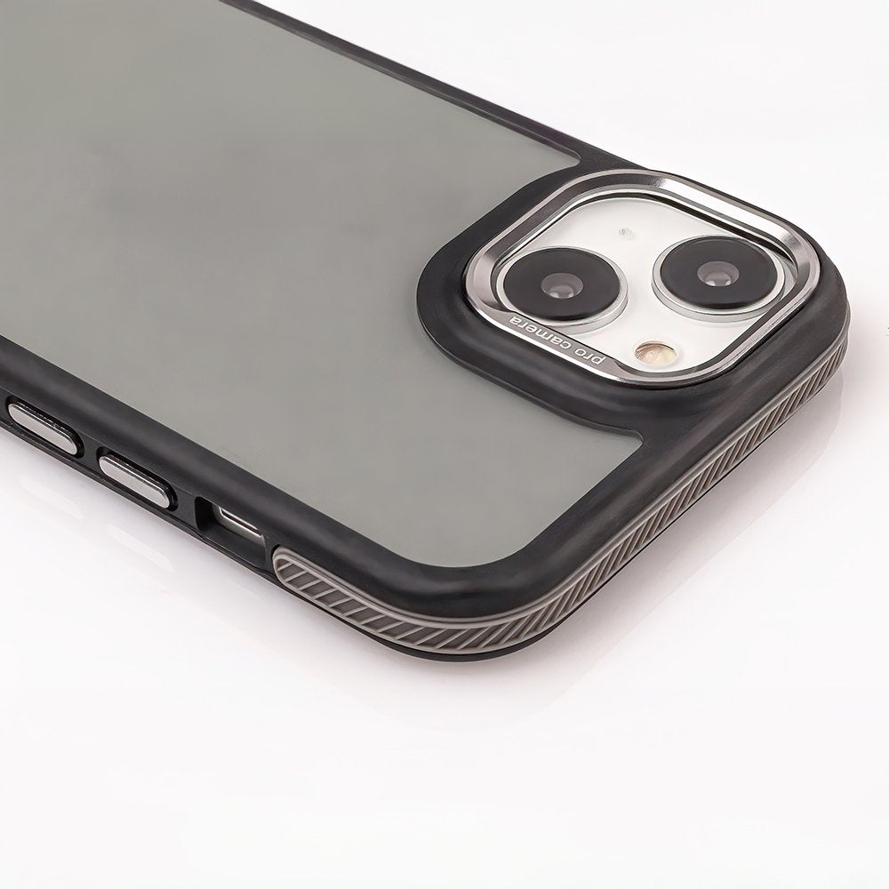 Kristāla melns vāciņš Samsung Galaxy S25 Plus, pelēks
