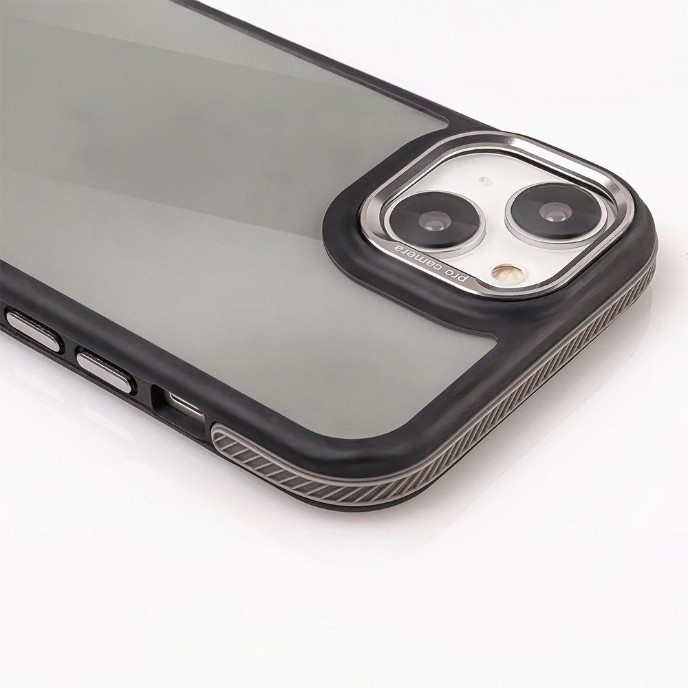 Kristāla melns vāciņš Samsung Galaxy S25 Plus, pelēks