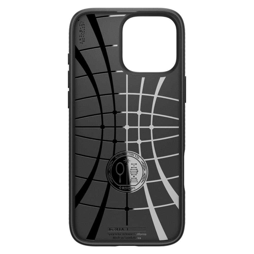 Spigen Liquid Air vāciņš iPhone 16 Pro 6,3", matēts melns