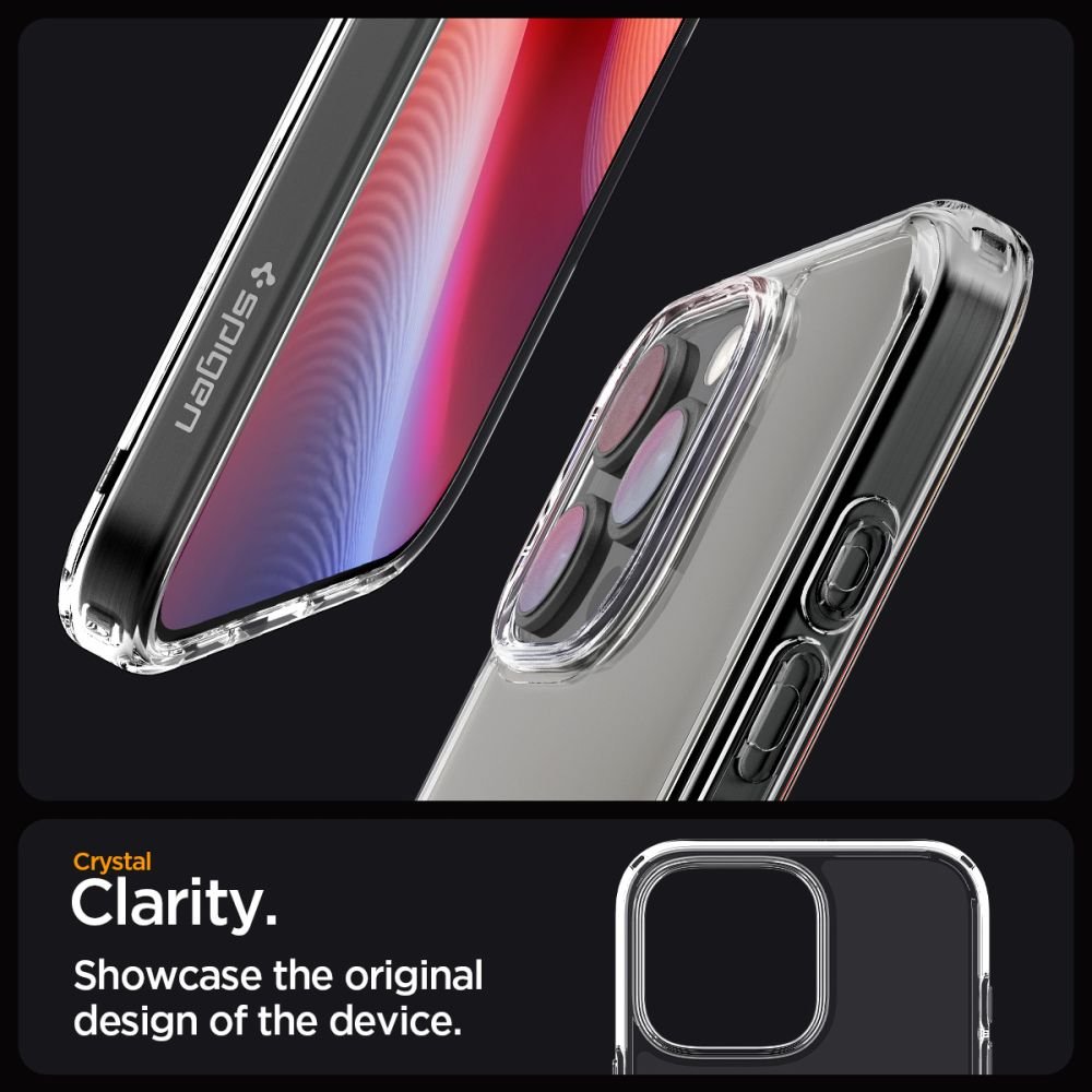 Spigen Ultra Hybrid vāciņš iPhone 16 Pro 6,3", caurspīdīgs