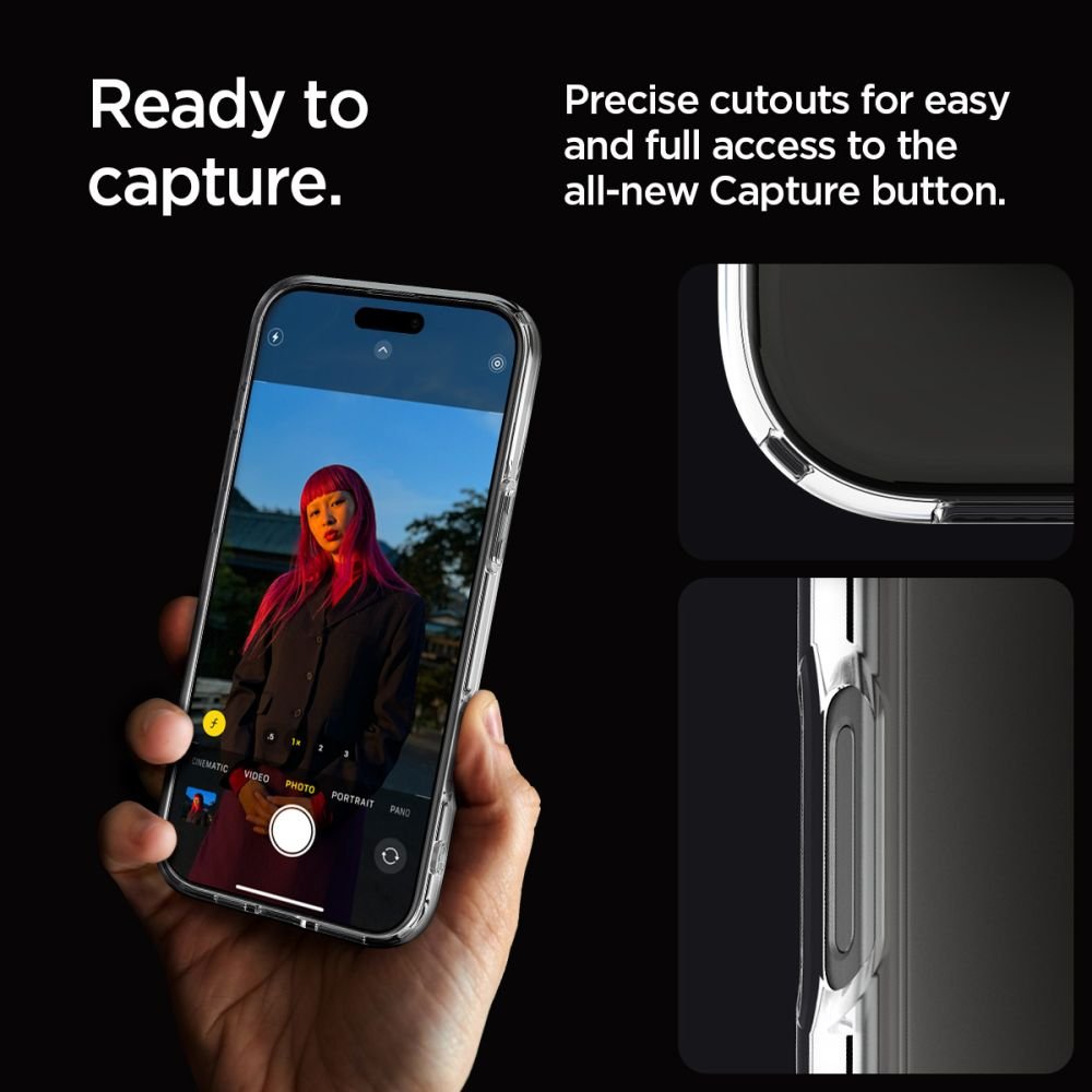 Spigen Ultra Hybrid vāciņš iPhone 16 Pro 6,3", caurspīdīgs