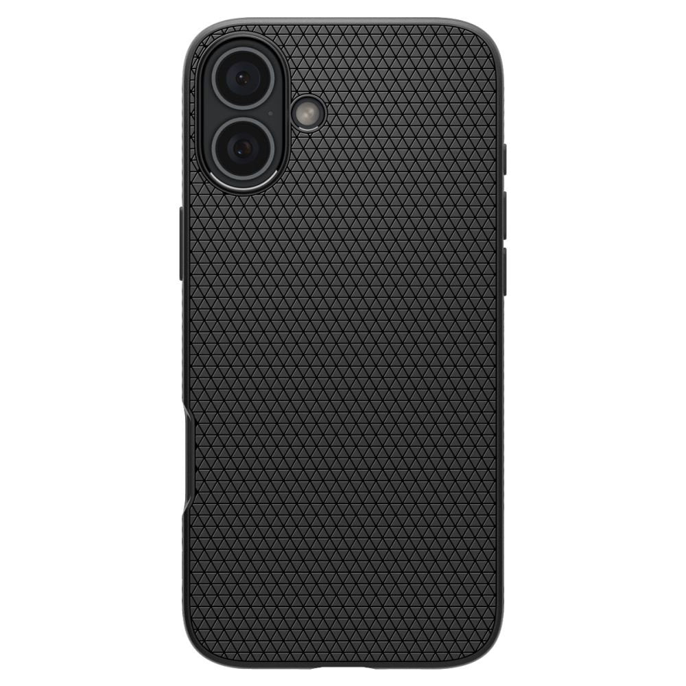 Spigen Liquid Air vāciņš iPhone 16 6,1", matēts melns