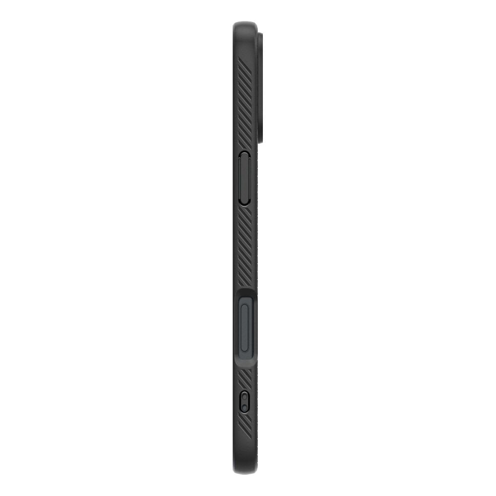 Spigen Liquid Air vāciņš iPhone 16 6,1", matēts melns