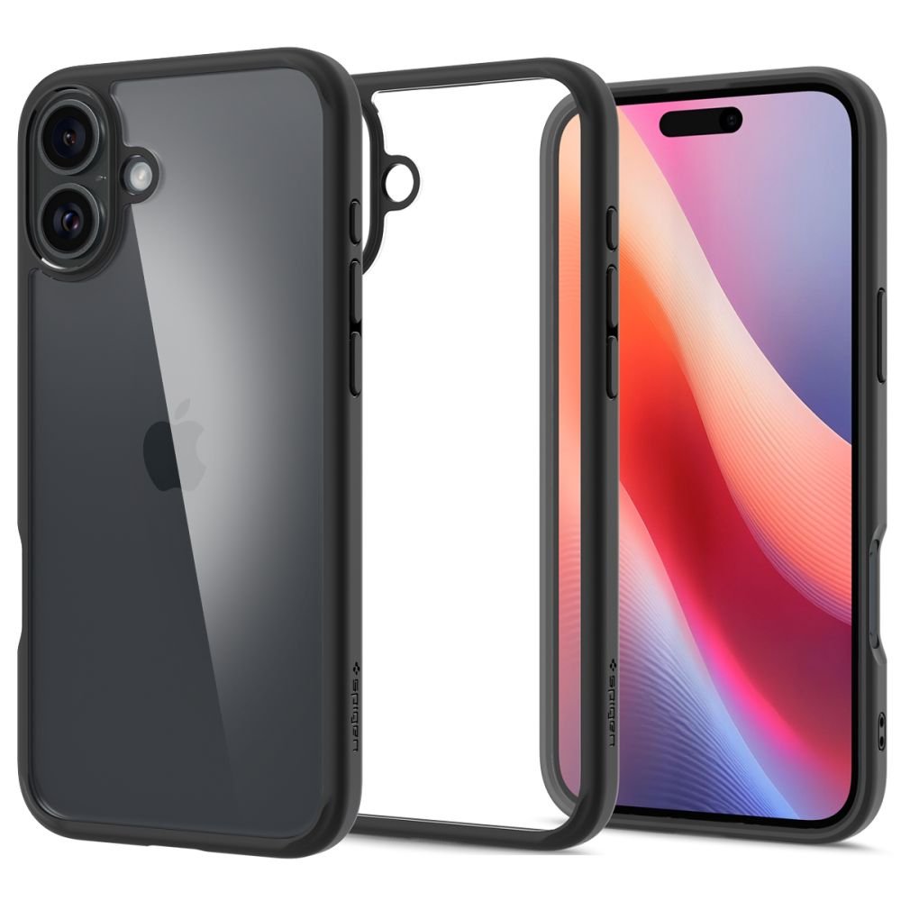 Spigen Ultra Hybrid vāciņš iPhone 16 6,1", matēts melns