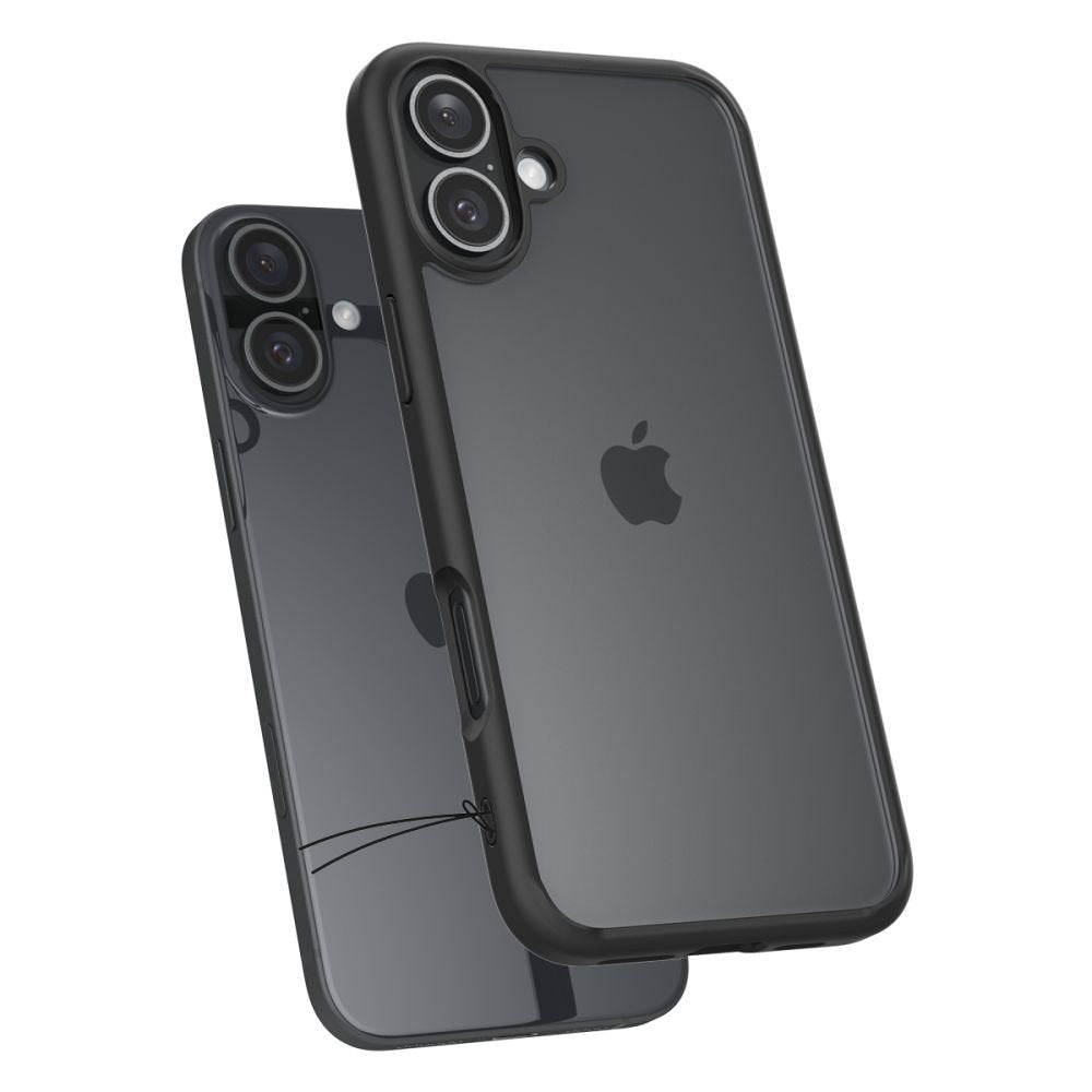 Spigen Ultra Hybrid vāciņš iPhone 16 6,1", matēts melns