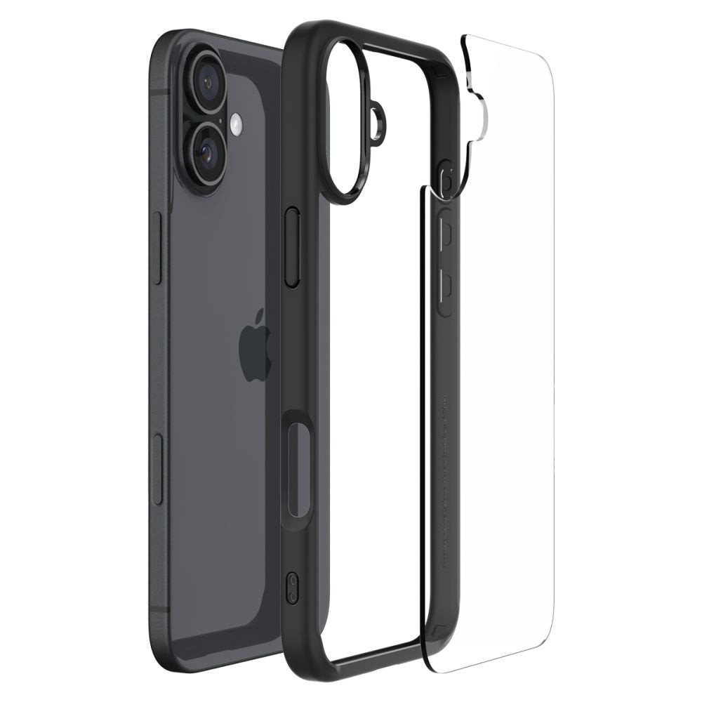 Spigen Ultra Hybrid vāciņš iPhone 16 6,1", matēts melns