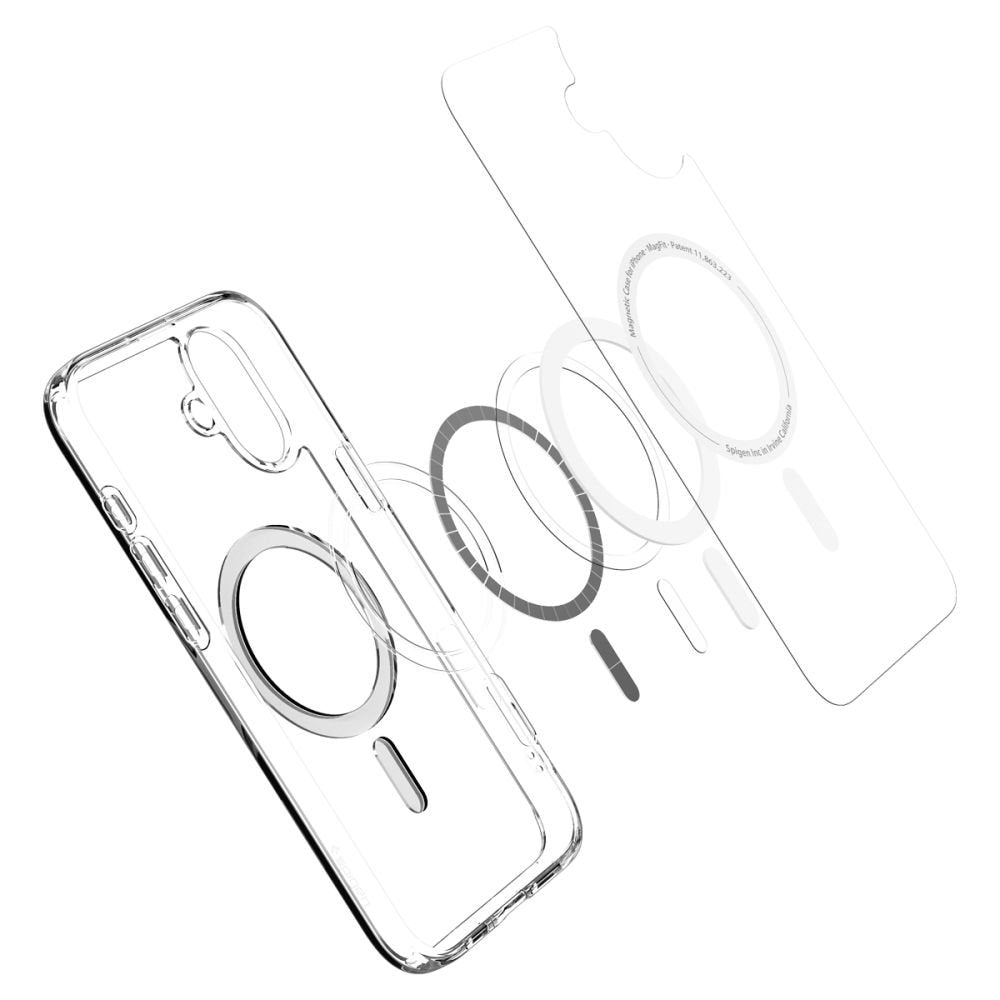 Spigen Ultra Hybrid MagSafe vāciņš iPhone 16 6,1", balts
