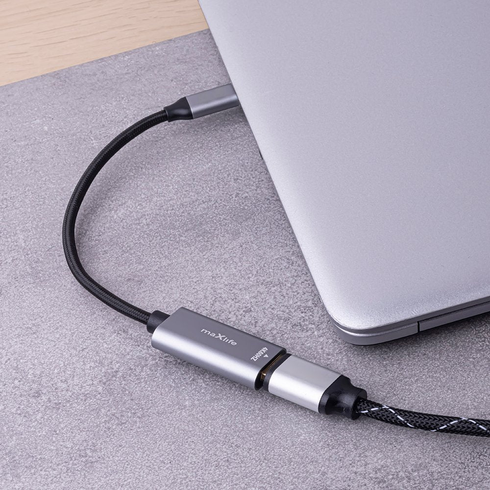 Maxlife adapteris MXHC-01 HDMI - USB-C 4K 60HZ, melns