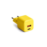 Colorum tīkla lādētājs USB-A + USB-C PD 30W CLS30-AC-05 x dzeltens