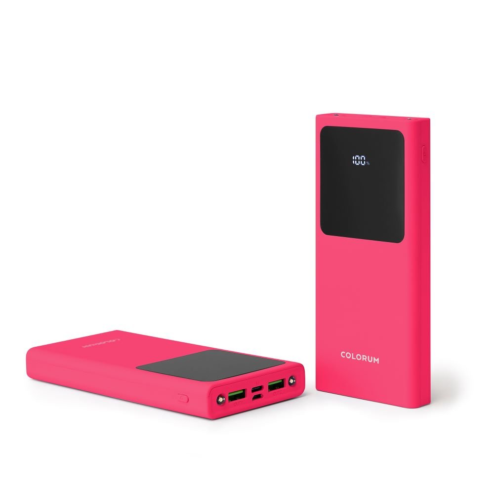 Colorum ārējā baterija 10 000 mAh CPB10-02 x rozā