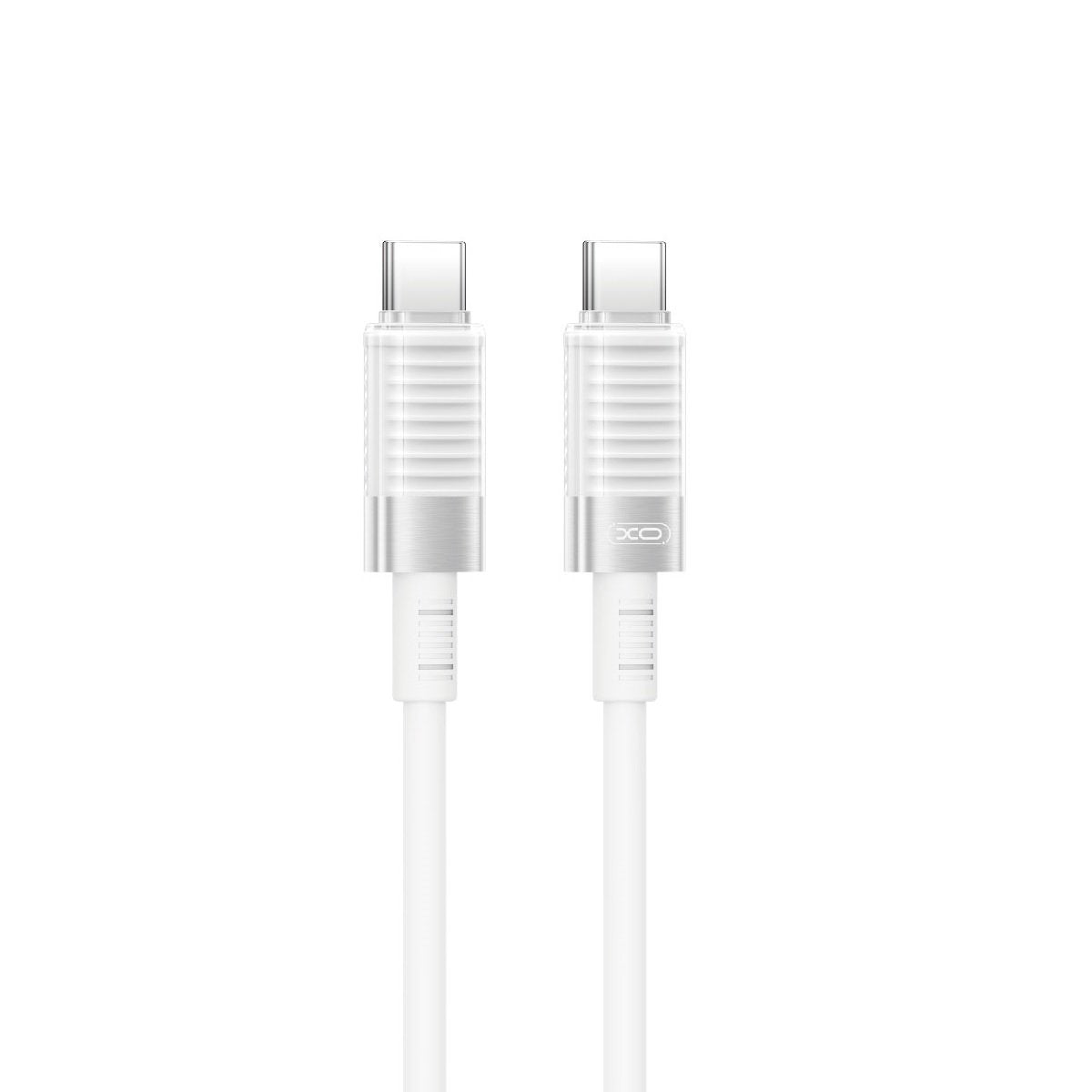 XO kabelis NB-Q282B PD USB-C - USB-C 1,0m 60W, balts
