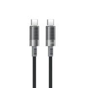 XO kabelis NB-Q282B PD USB-C - USB-C 1,0m 60W, melns
