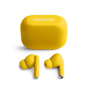 Colorum Bluetooth austiņas TWS CTWS-05 x dzeltenas