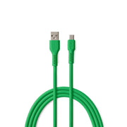 Colorum kabelis USB-A - USB-C 1,8m 3A CK60-AC-04 x zaļš
