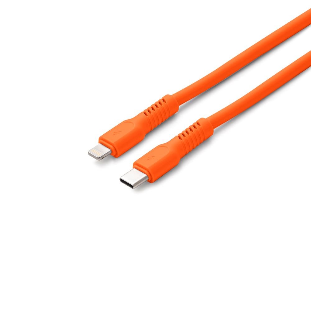 Colorum kabelis Usb-c- Lightning 1,8m 2,4A CK12-CL-10 x oranžs