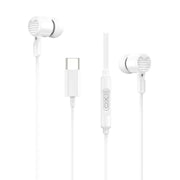 XO vadu austiņas EP81 USB-C, baltas