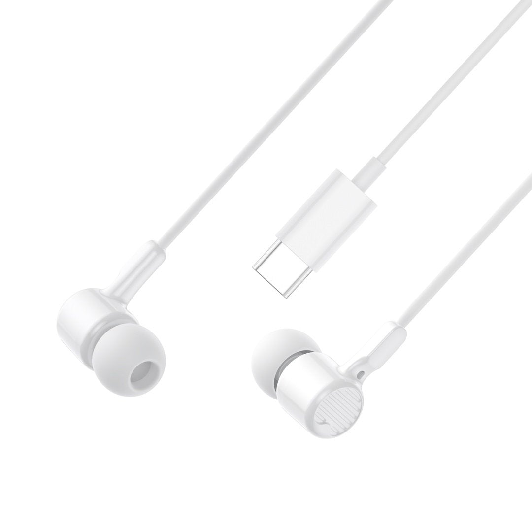 XO vadu austiņas EP81 USB-C, baltas