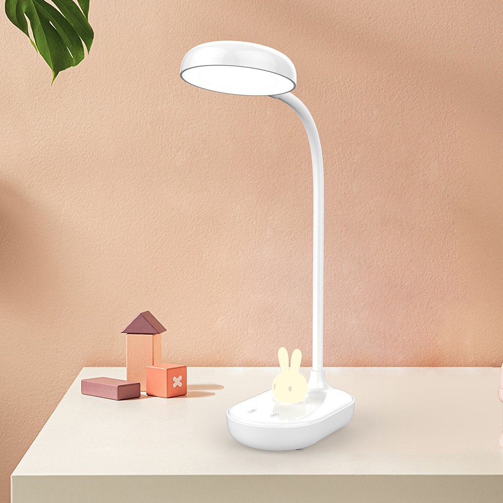 Galda LED lampa 4,5W ar zaķīti PURE FLB-30 ASTRID balta Forever Light
