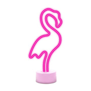 Forever Light statīvs Neon LED on Flamingo rozā USB-C FSC-11