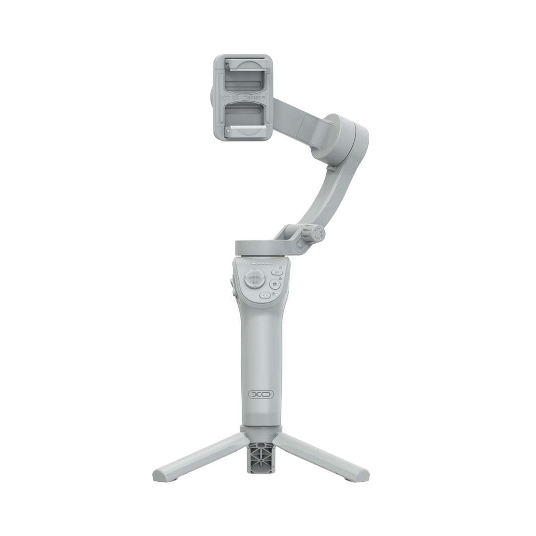 XO Bluetooth selfija kāts gimbal trīskājis SS17, pelēks
