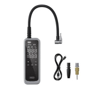 XO riteņu pumpis CZ018 melns, universāls 5000mAh bezvadu