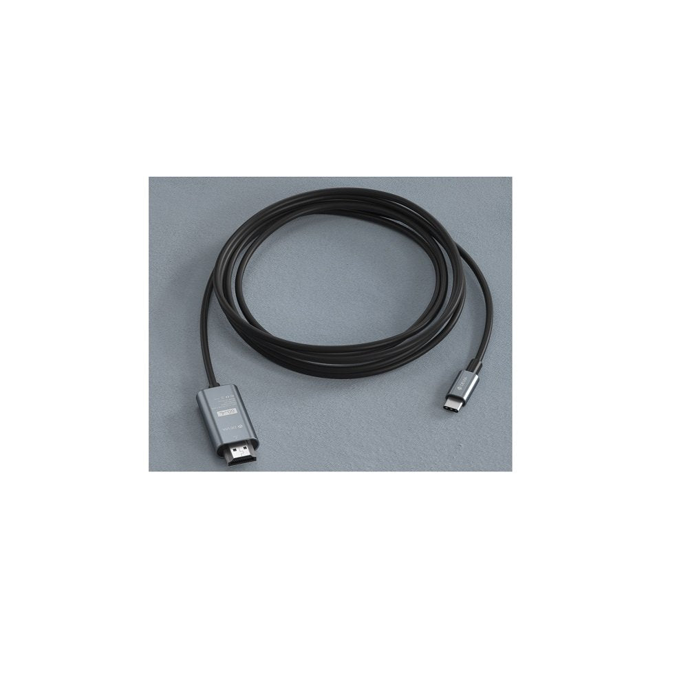 Devia kabelis Storm EC084 USB-C - HDMI 4K 60 Hz 2,0 m melns