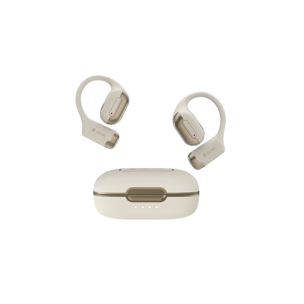 Devia Bluetooth austiņas OWS Pro1, bēšas