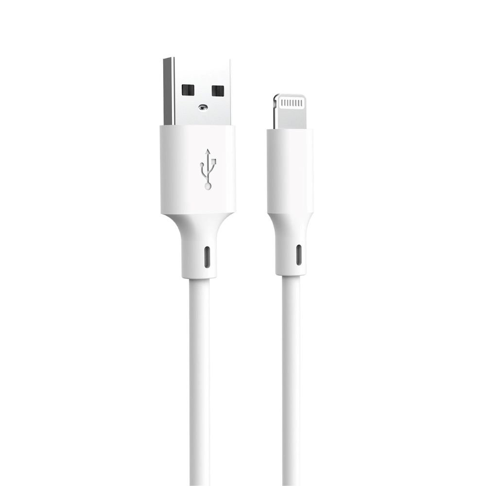 Forever Recycling kabelis USB-A - Lightning 1,5m 2,4A HDKR12-AL-00, balts