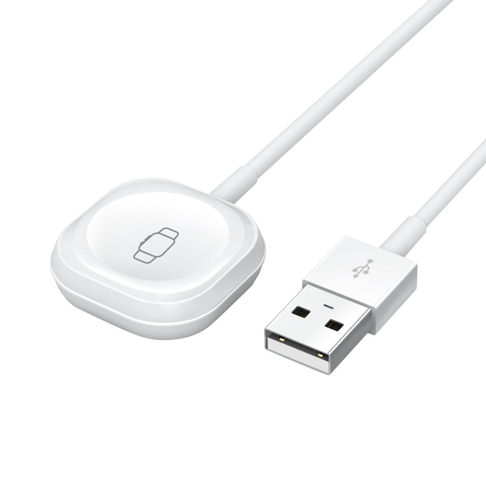 Forever bezvadu lādētājs MASM-100 AppleWatch 3W, balts