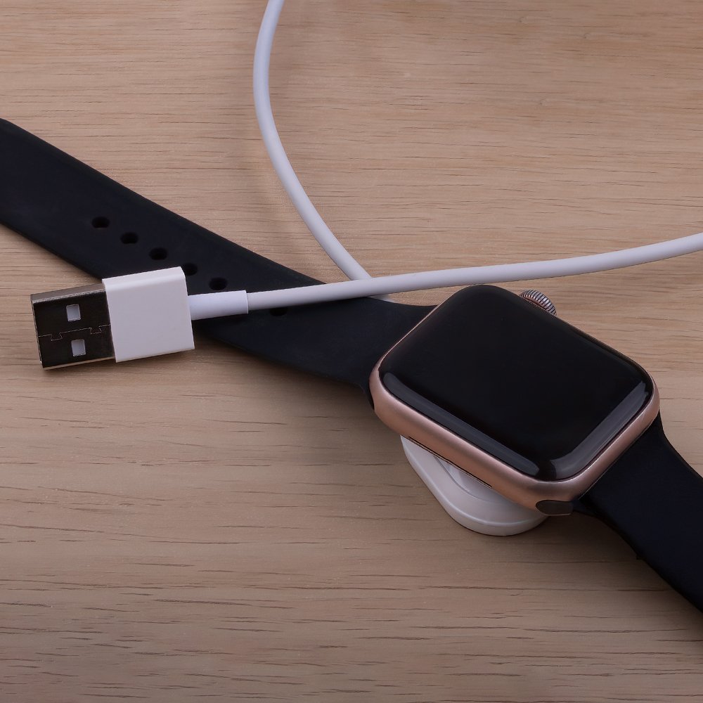 Forever bezvadu lādētājs MASM-100 AppleWatch 3W, balts