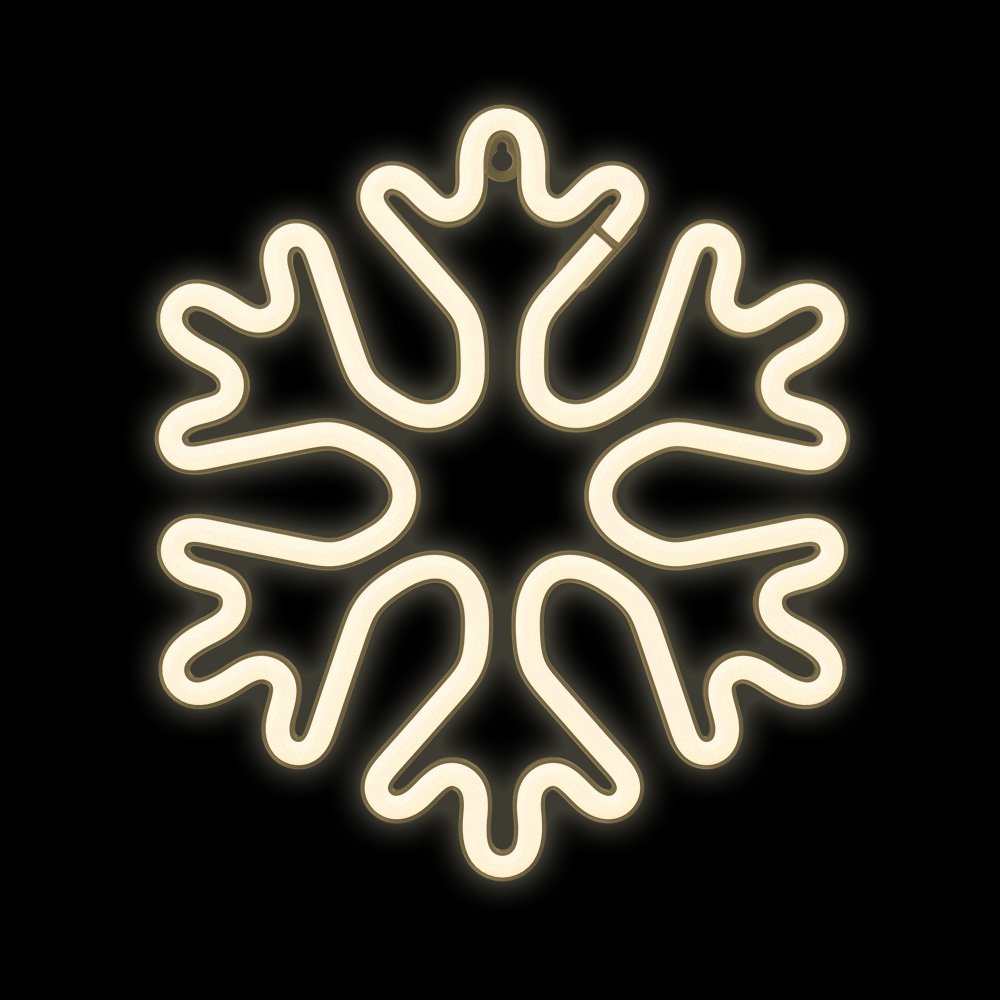 Forever Light gaisma Neon LED Christmas Snowflake balts FLNE20 Forever