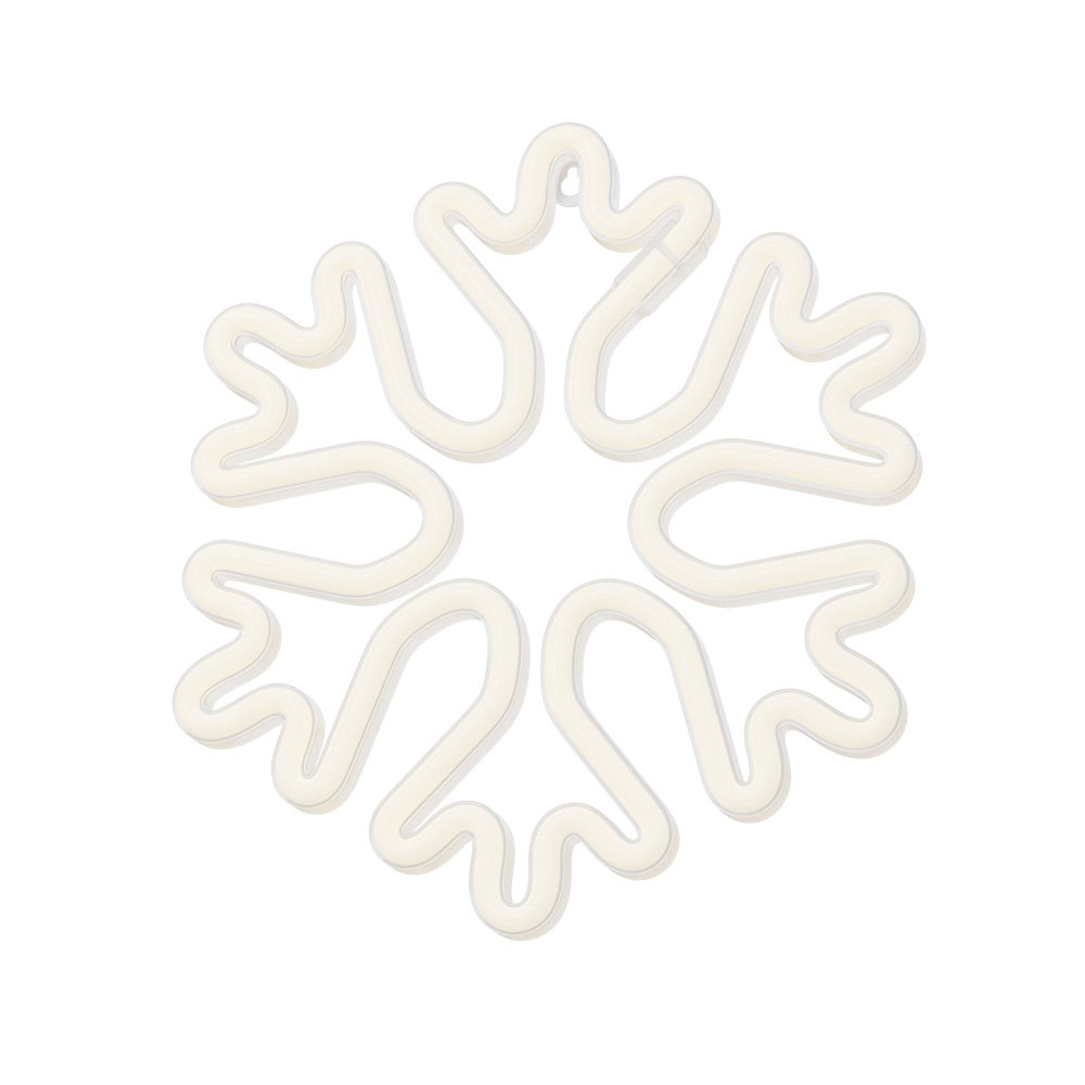 Forever Light gaisma Neon LED Christmas Snowflake balts FLNE20 Forever
