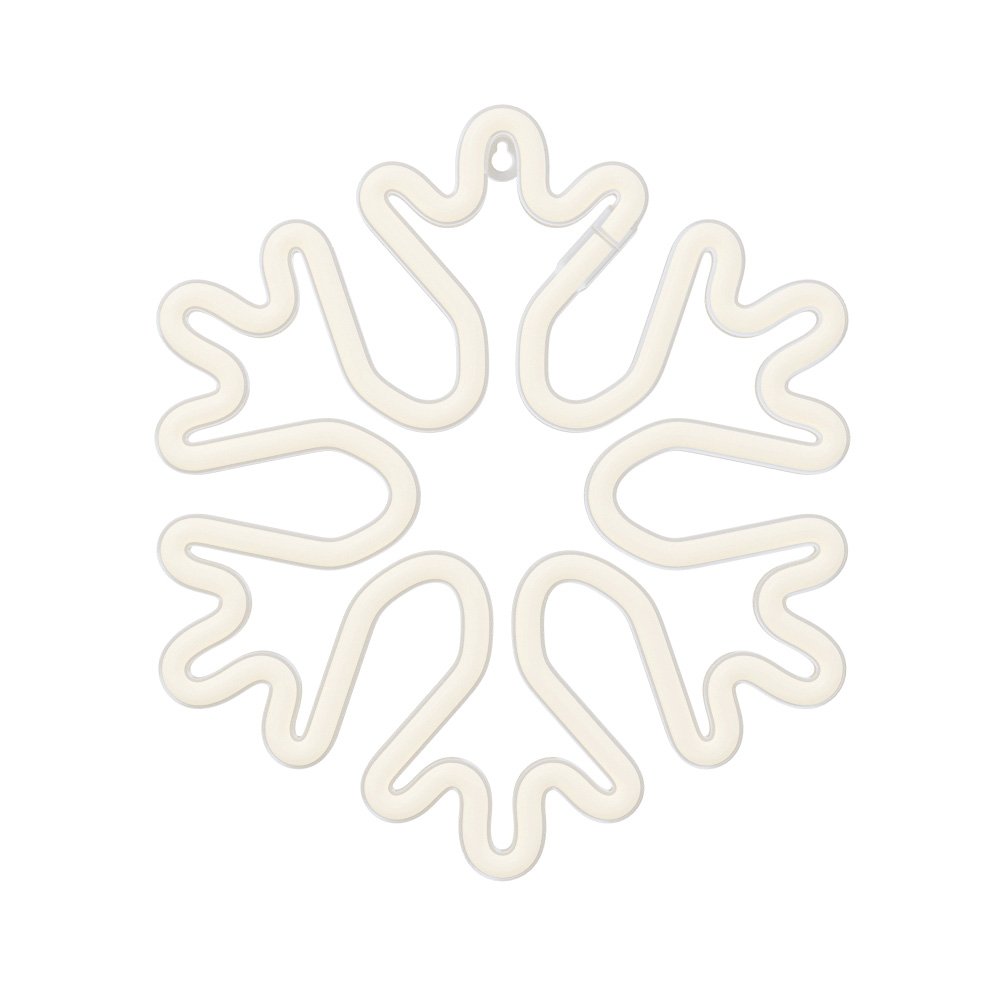 Forever Light gaisma Neon LED Christmas Snowflake balts FLNE20 Forever