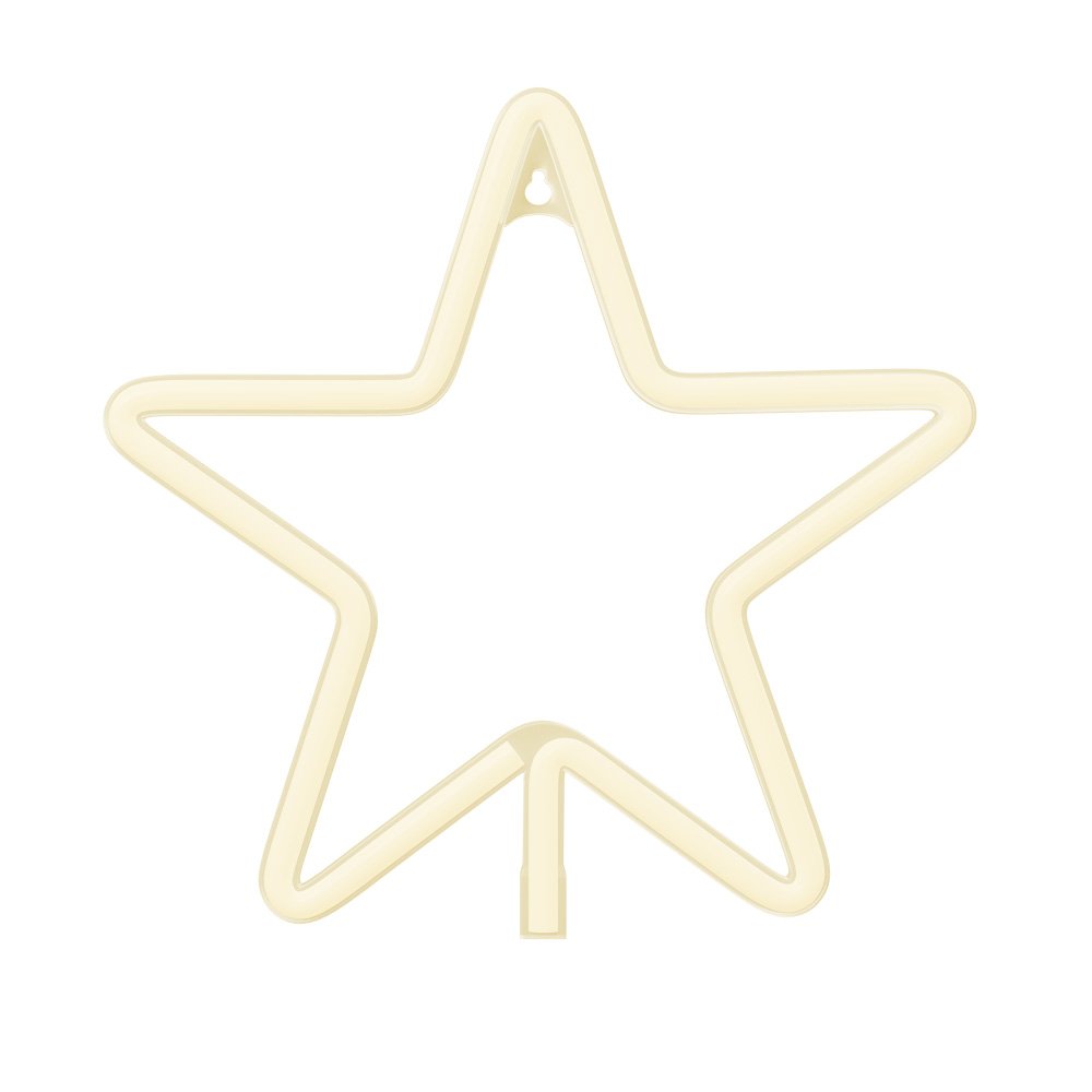 Forever Light gaisma Neon LED Christmas Pentastar silti balta FLNE22 Forever