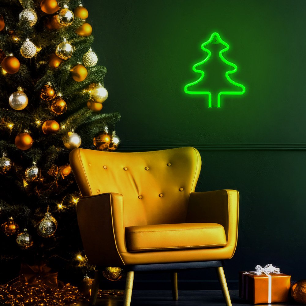 Forever Light gaisma Neon LED Christmas Tree zaļš FLNE16 Forever