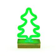 Forever Light statīvs Neon Wood LED Tree zaļš FLNW03